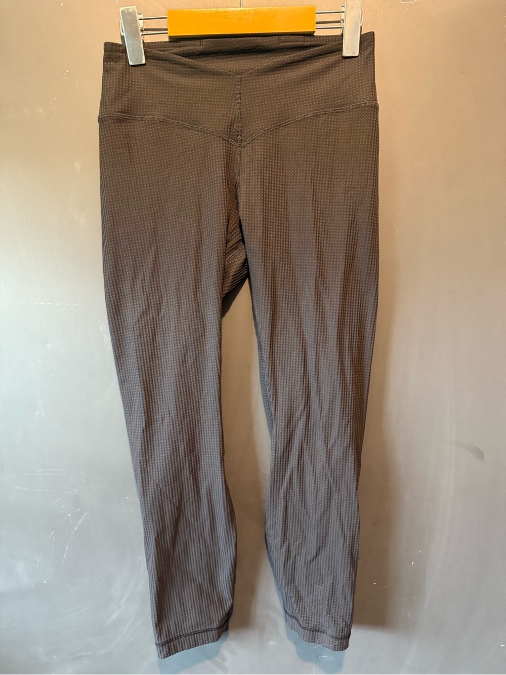 Lululemon V-Waist Yoga Tight 25" *Grid Texture